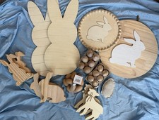 Easter Wood Craft Decor Bundle