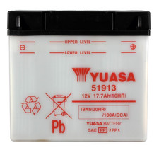 Yuasa Battery 51913 (12C16A-3B) BMW K 75 S (ABS) 1985 1986 1987 1988