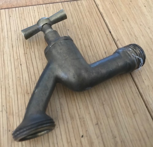 Vintage solid brass taps - ,