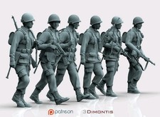 Ww2 Us Full Set Soldiers