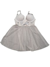 Vintage Victoria Secret Babydoll In Size 34b With Padding Perfect Angel Wedding