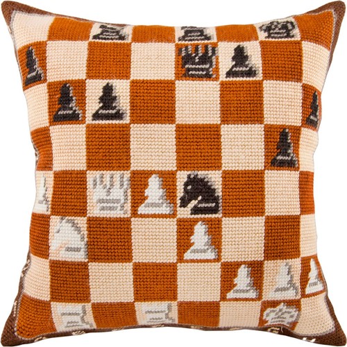 Needlepoint cushion kit - cushion,