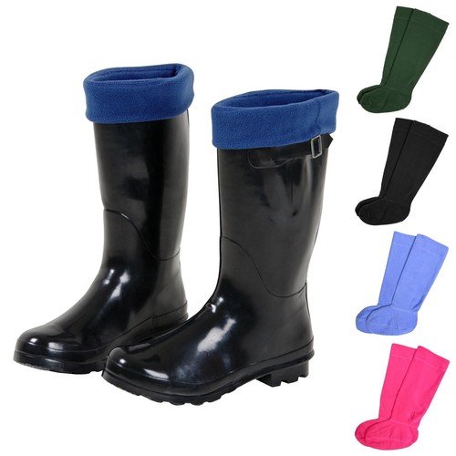 Unisex fleece wellington boot - fleece,