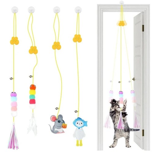 Cat teaser toy elastic - toy,