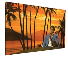 Scarface Tony Montana sunset