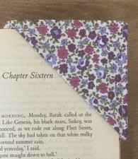 Handmade Fabric Square Corner