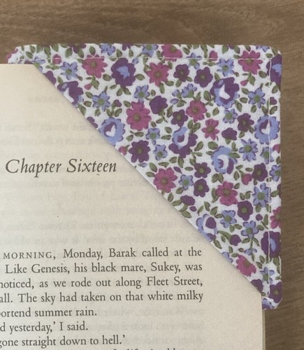 Handmade fabric square corner - handmade,