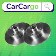 Premium Solid Rear Brake Discs