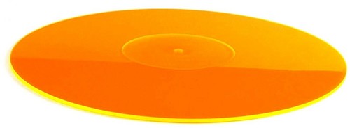 Orange acrylic slipmat - orange,