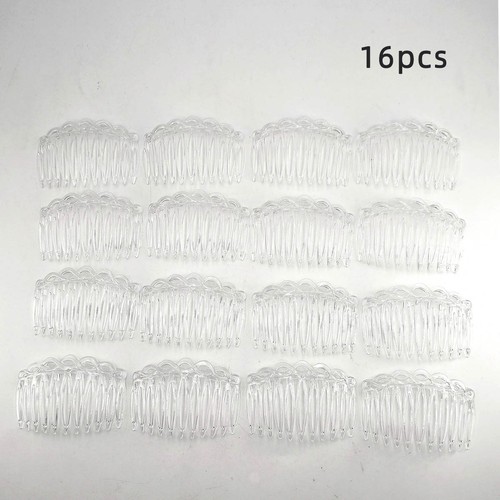 Clear side combs - , strong