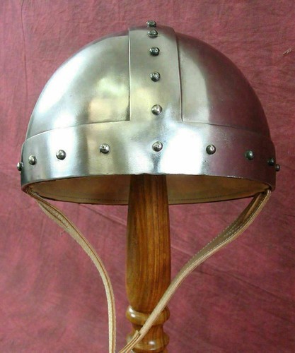 Medieval kettle hat helmet - hat,