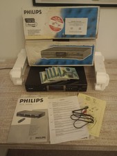 **VINTAGE RETRO TECH PHILIPS CDR 760 RECORDER BOXED EXCELLENT CONDITION**