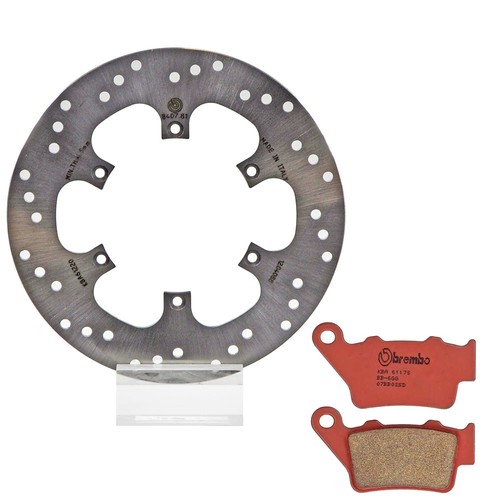 Rear brake disc brembo pads - +,