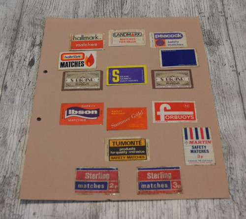 Superb vintage matchbox labels - superb,