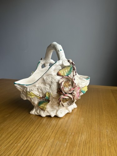 Antique encrusted majolica - antique,