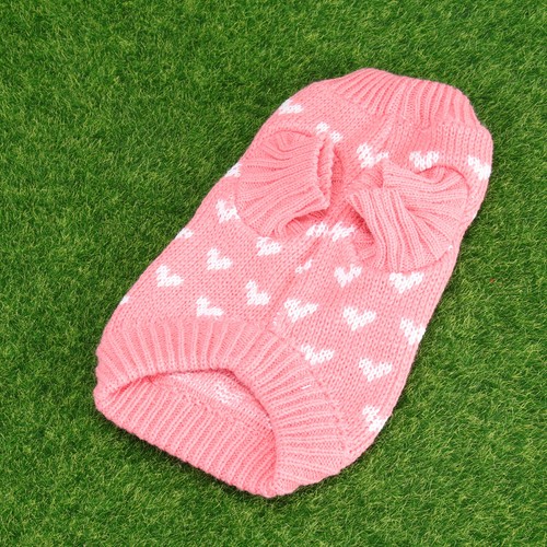 Dog clothes heart pattern - dog,