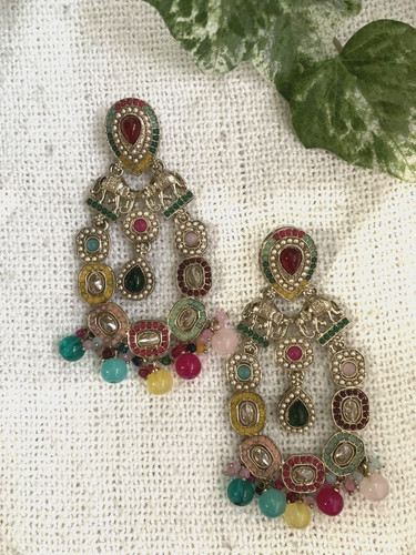Statement gold tone drop - gold-tone,