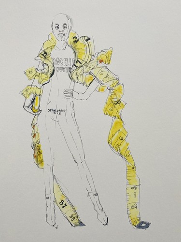 Fashion illustration original - illustration,