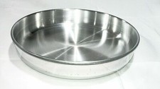 2x Aluminium Pizza Plate