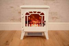 1850W White Electric Fire