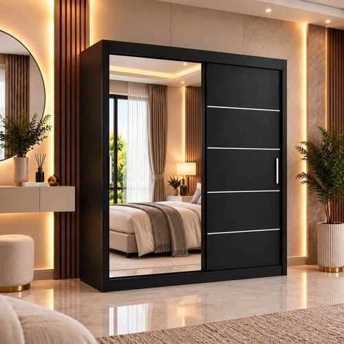 Lyon sliding door wardrobe - sliding,