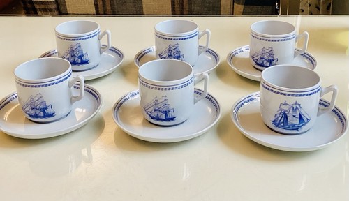 Spode trade winds blue - spode, clipper