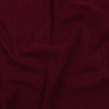 100% Wool Burgundy Fabric by