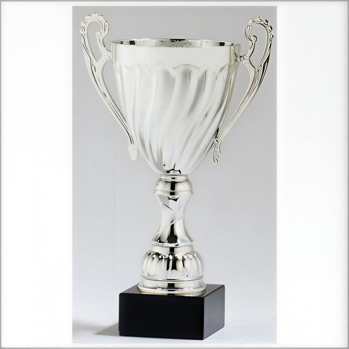 Large silver metal - large,