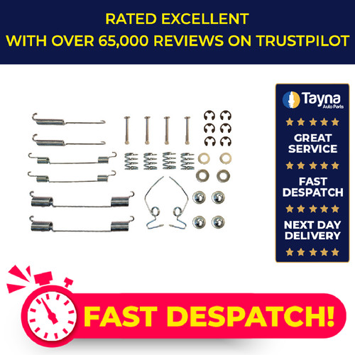 Brake shoe fitting kit fits - shoe,