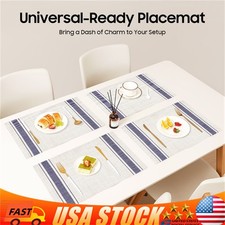 Set of 4 PVC Placemats