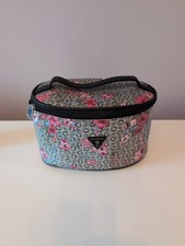 Guess ladies faux leather makeup / toiletry bag Floral
