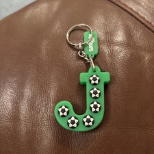 Smiggle Keyring Letter D Football Theme