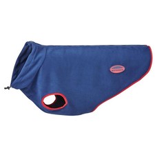 WeatherBeeta ComFiTec Fleece Zip Dog Coat - Navy/Red