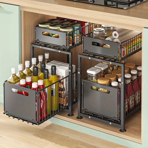 Tier kitchen pull out - tier, basket