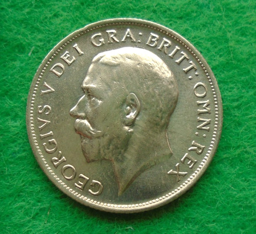 1917 george silver - v, shilling