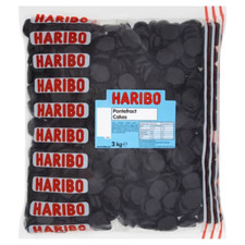 Haribo pontefract cakes - pontefract, 200g