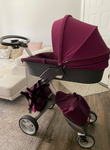 Stokke stroller purple - stokke, good