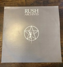 Rush Archives Triple Vinyl 1978 Rush / Fly By The Night / Caress Of Steel