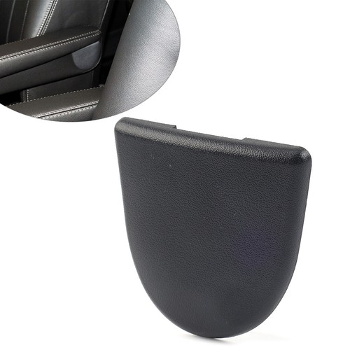 Black front seat arm rest - front,
