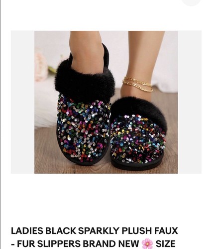 Ladies plush faux - faux,