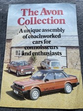 Avon Jaguar XJ Estate, Triumph Acclaim & Turbo 1983-1984 UK Foldout Brochure
