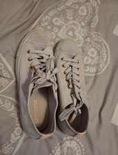 Grey & Rose Gold Low Converse