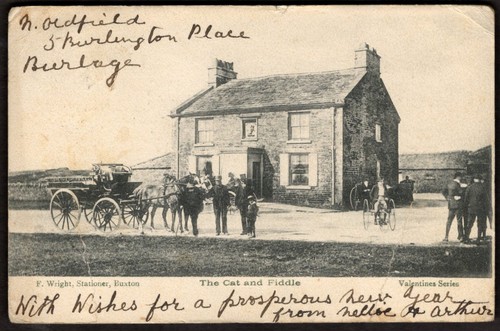 England buxton postcard - england,