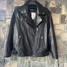 Bershka Real Leather Oversized