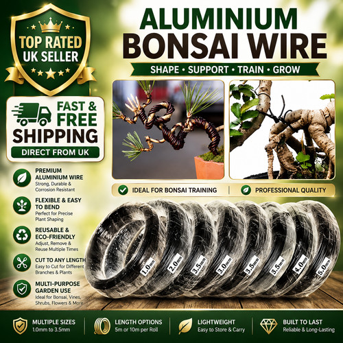 Aluminum bonsai wire - wire, garden