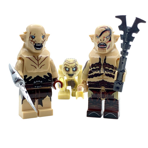 Orcs azog bolg minifigure - bolg,