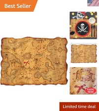 Vintage pirate treasure map - pirate,