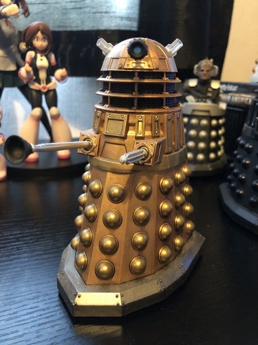 Doctor who bronze dalek - dalek, figure