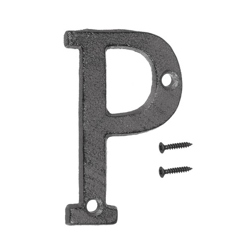 House numbers and letters - and, 3