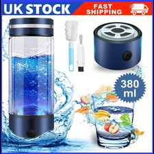 Upgraded Hydrogen Water Bottle Generator W/ Usb Rechargeable Quick Electrolysis